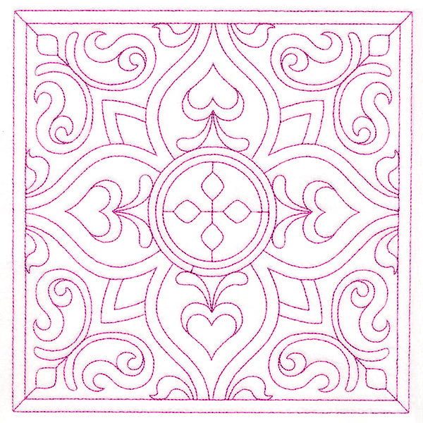 Fancy Filigree Quilting 4 (Double Run)