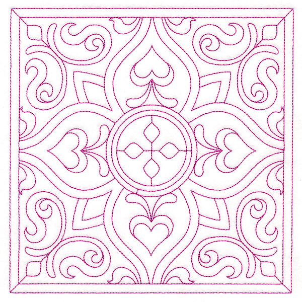 Fancy Filigree Quilting 4 (Double Run)