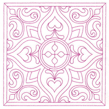 Fancy Filigree Quilting 4 (Double Run)