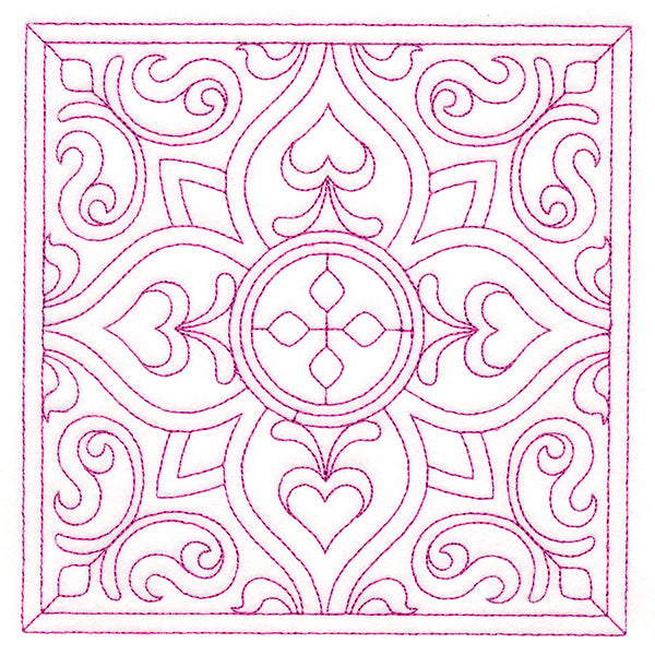 Fancy Filigree Quilting 4 (Double Run)