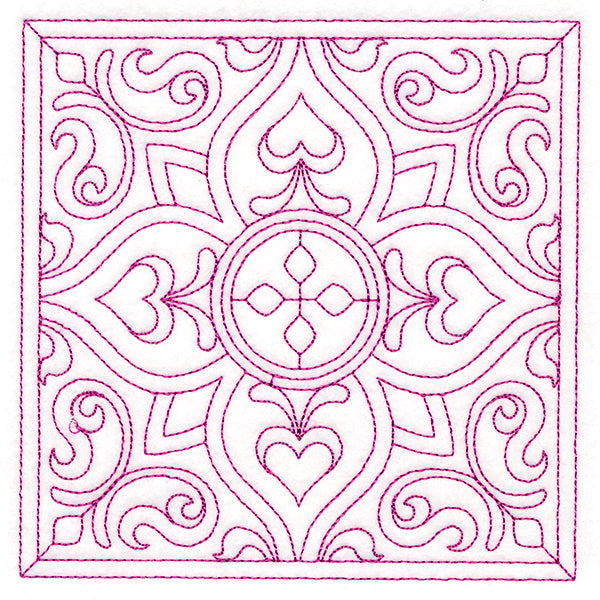 Fancy Filigree Quilting 4 (Double Run)