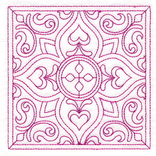 Fancy Filigree Quilting 4 (Double Run)