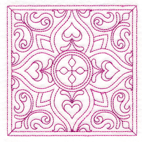 Fancy Filigree Quilting 4 (Double Run)