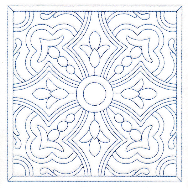 Fancy Filigree Quilting 6 (Double Run)