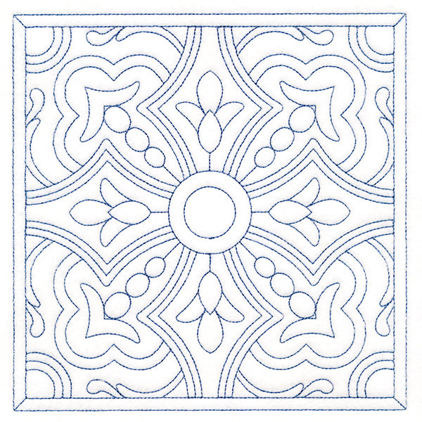 Fancy Filigree Quilting 6 (Double Run)