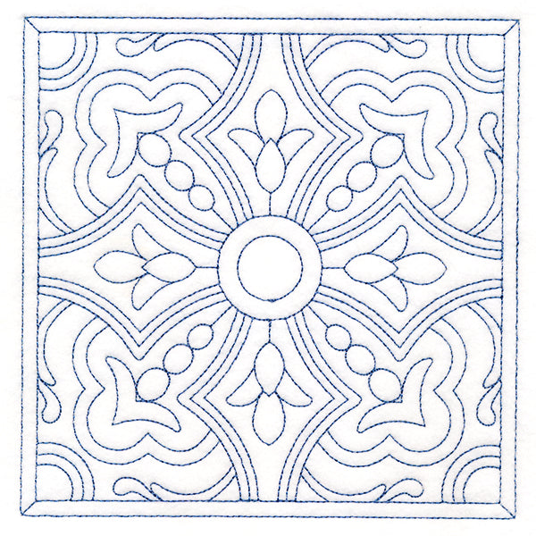 Fancy Filigree Quilting 6 (Double Run)