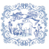 Countryside Farm Scene - Cows