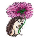 Happy Hedgehog with Daisy