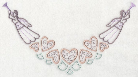 Heavenly Hearts Neckline (Crewneck)