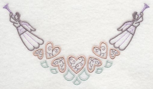 Heavenly Hearts Neckline (Crewneck)