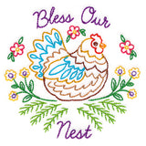 Bless Our Nest Chicken (Vintage)