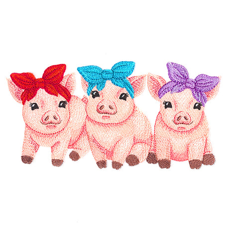 Sweet Piglet Trio