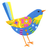 Colorful Retro Birdie