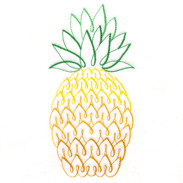Calligraphic Pineapple