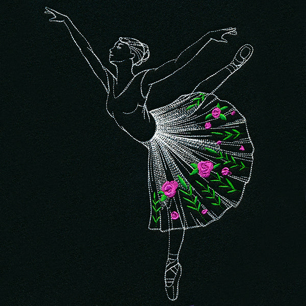 Delicate Pointe Ballerina