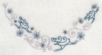 Icy Reindeer Neckline (V-Neck)