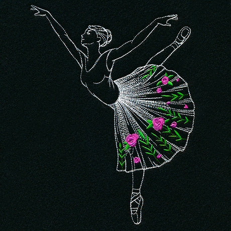 Delicate Pointe Ballerina