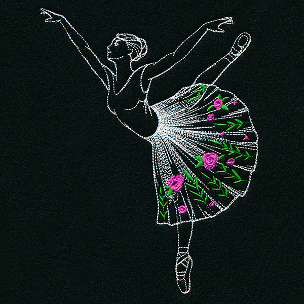 Delicate Pointe Ballerina