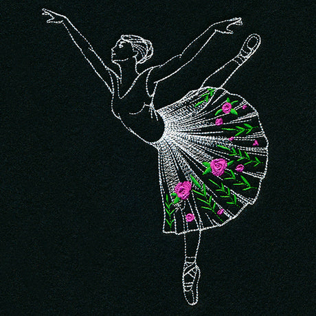 Delicate Pointe Ballerina