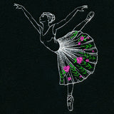 Delicate Pointe Ballerina