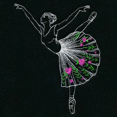 Delicate Pointe Ballerina