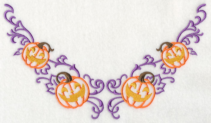 Jack-o-Lantern Neckline (V-Neck)