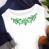 Lively Botanical Neckline