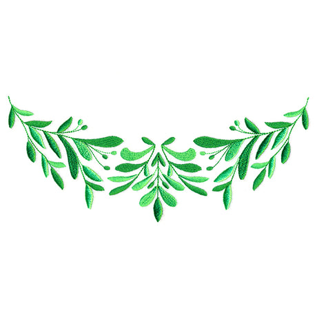 Lively Botanical Neckline