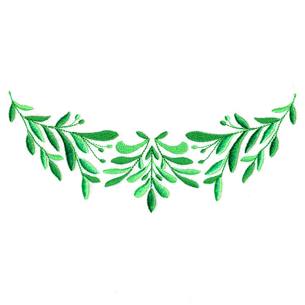 Lively Botanical Neckline