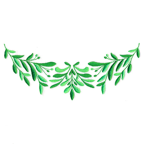 Lively Botanical Neckline