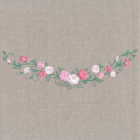 Pretty Rose Neckline