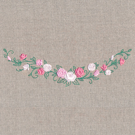 Pretty Rose Neckline