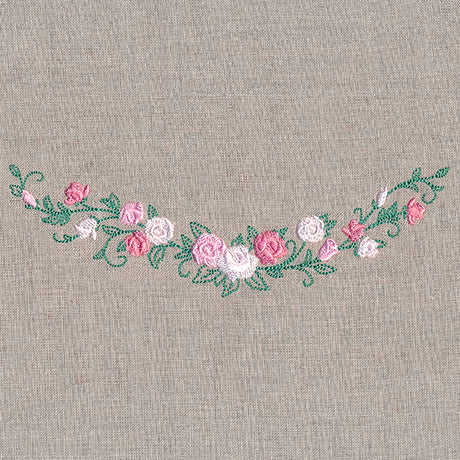 Pretty Rose Neckline