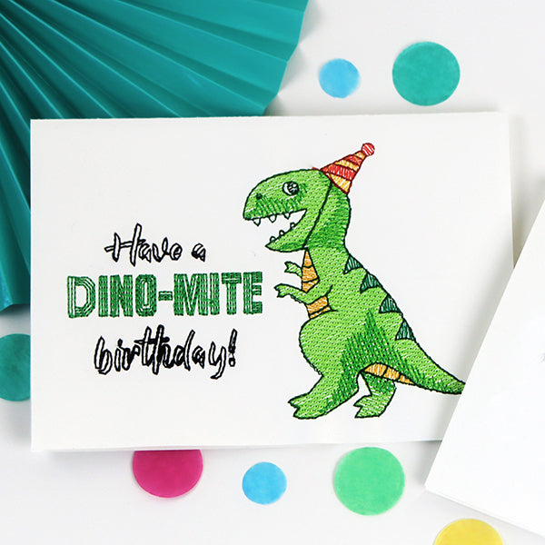 Have a Dino-Mite Birthday! (Cardstock)