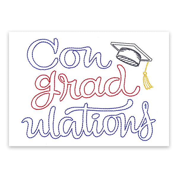 Con-grad-ulations (Cardstock)