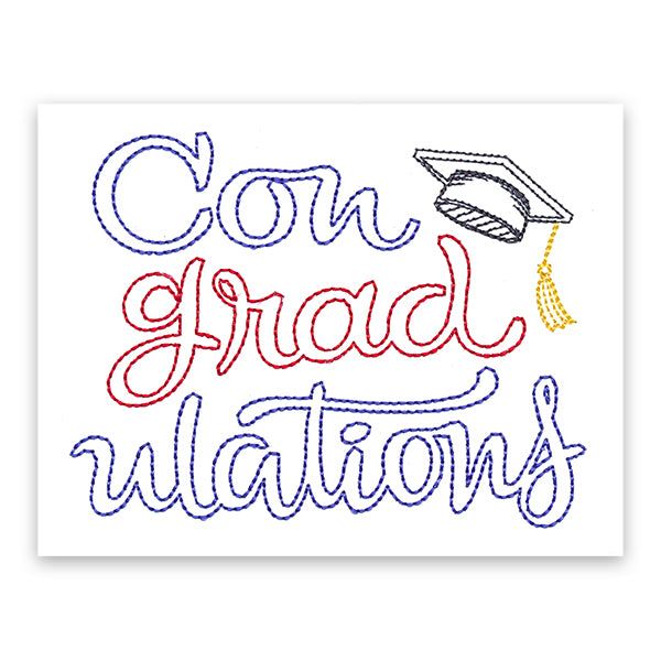 Con-grad-ulations (Cardstock)