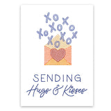 Sending Hugs & Kisses (Cardstock)