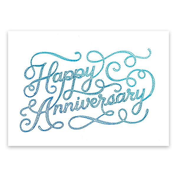 Happy Anniversary (Cardstock)