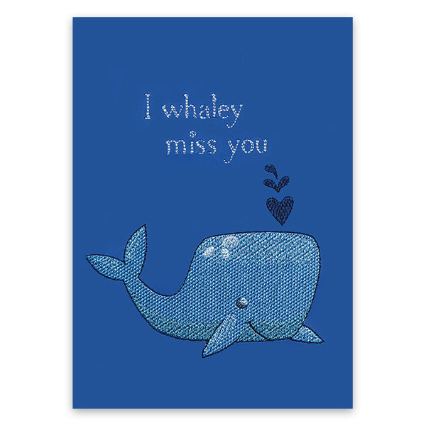 I Whaley Miss You (Cardstock)