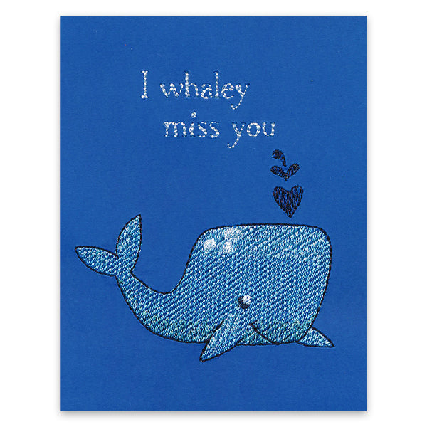 I Whaley Miss You (Cardstock)