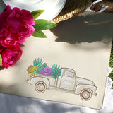 Succulent Retro Truck