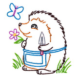 Backyard Friends - Hedgehog (Vintage)