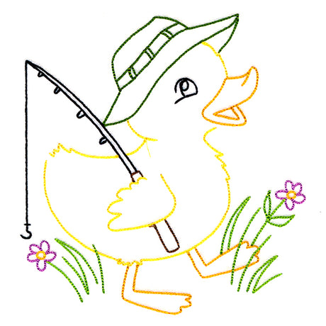 Backyard Friends - Duck (Vintage)