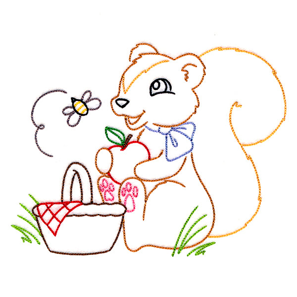 Backyard Friends - Squirrel (Vintage)