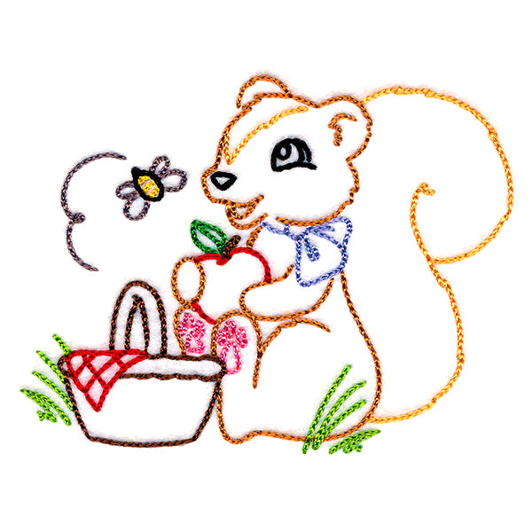 Backyard Friends - Squirrel (Vintage)