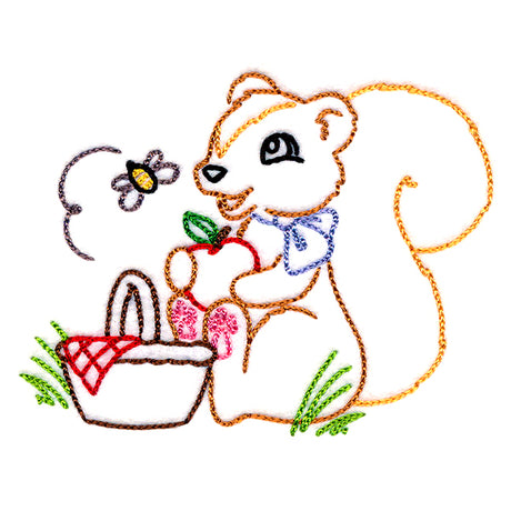 Backyard Friends - Squirrel (Vintage)