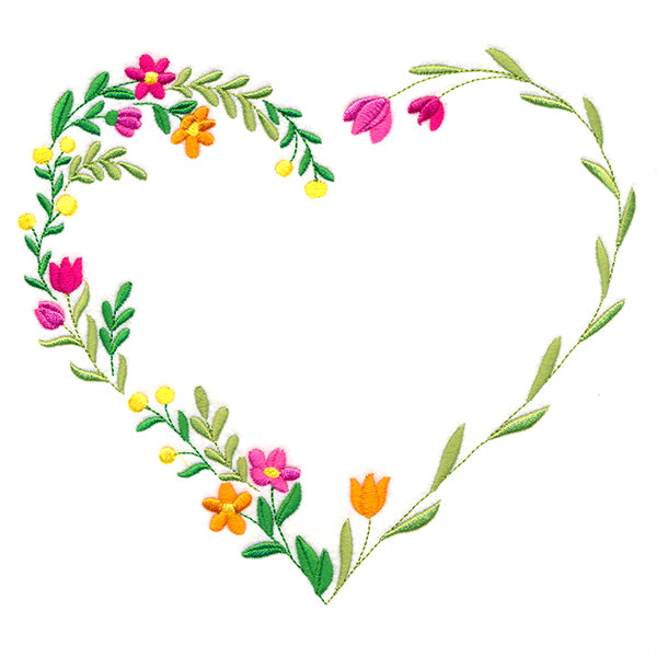 Floral Heart 4