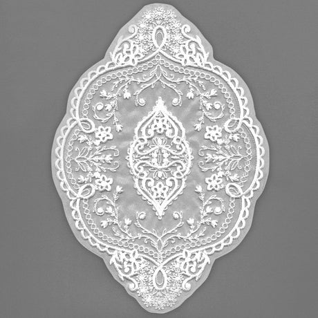 Delicate Floral Doily (Organza)