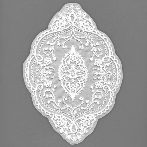 Delicate Floral Doily (Organza)