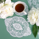 Delicate Floral Doily (Organza)